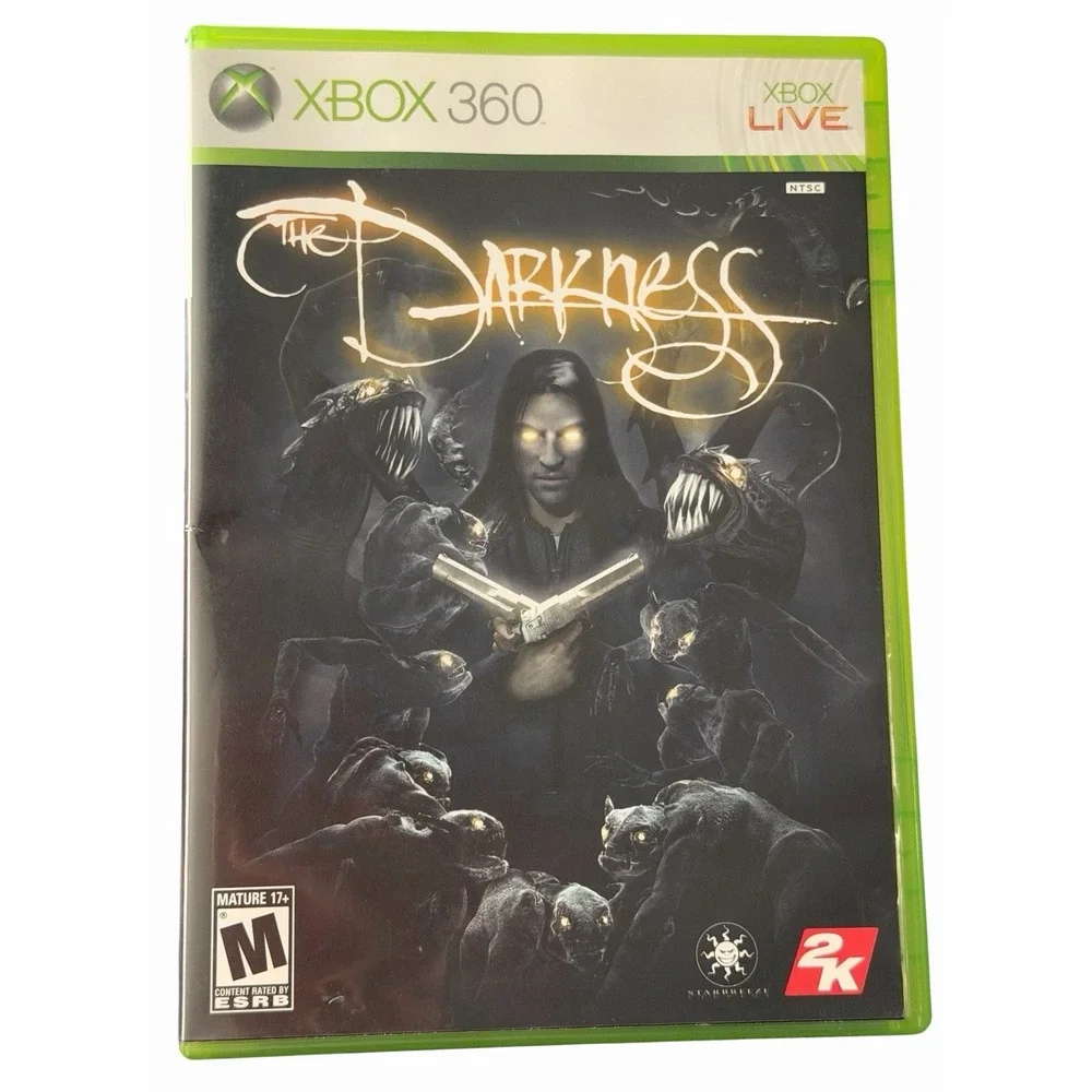 The Darkness Video Game (Microsoft Xbox 360, 2007) With Manual